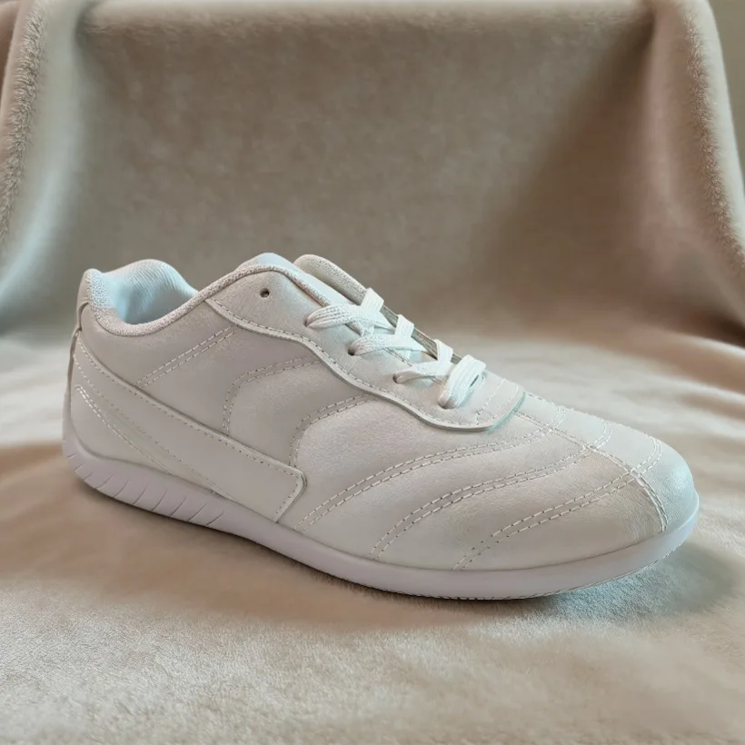 

Women's White Minimalist Sneakers Lightweight Casual Walking Shoes for All-Day Comfort Flat Soft Plus Size 36-41 D903