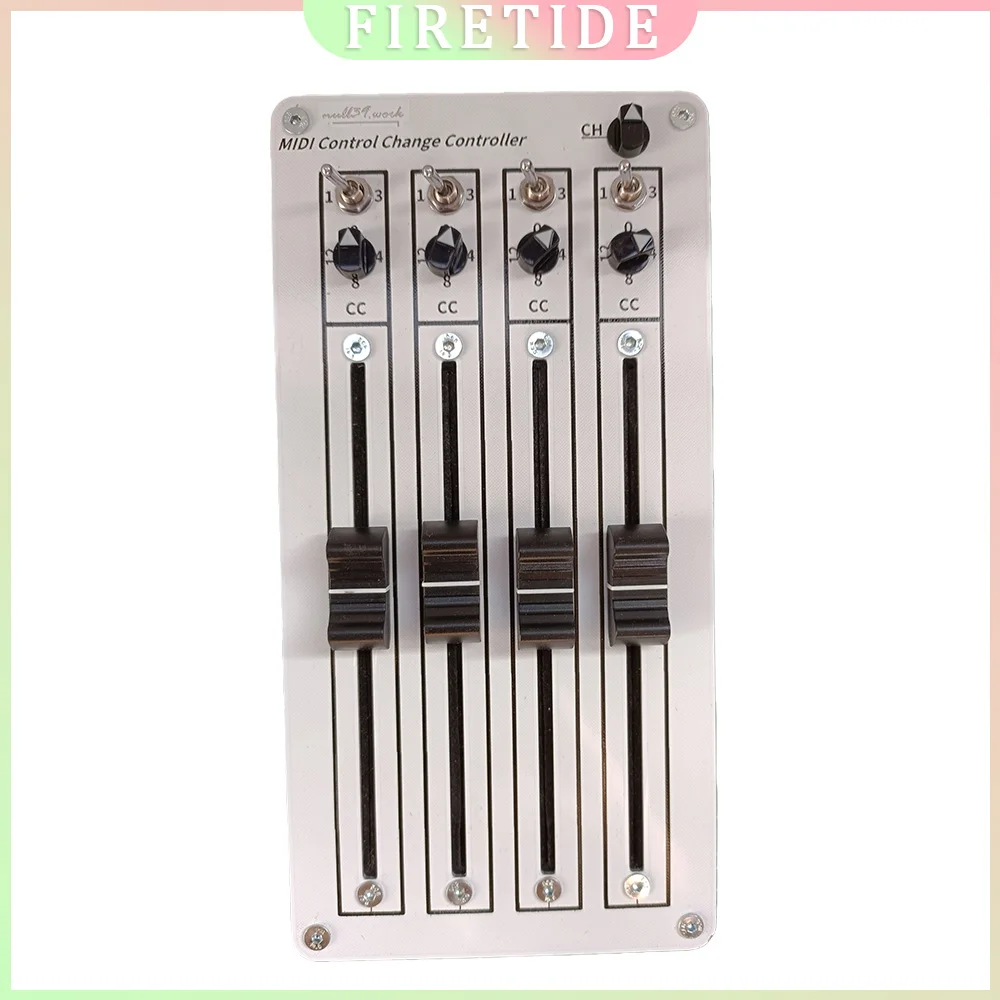 4 Push 4 Switch 100mm Sliding Fader Computer Music Host Software USB Interface MIDI CC Controller
