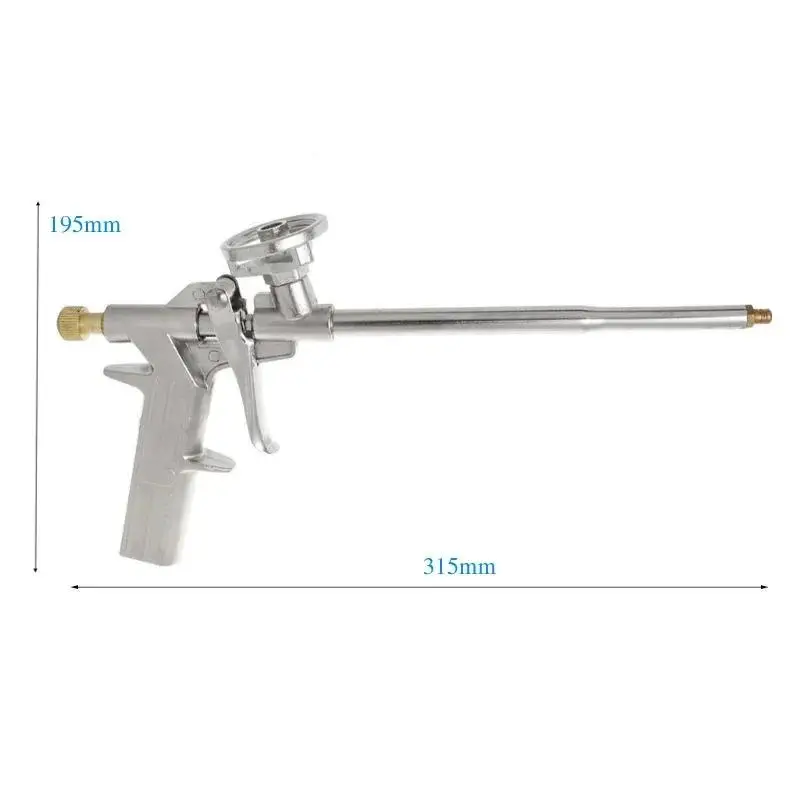 

Практичный новый расширяющийся распылитель пены, пузырьковый герметик, дозирующий изоляционный аппликатор из полиуретана, инструмент из алюминиевого сплава, домашние инструменты