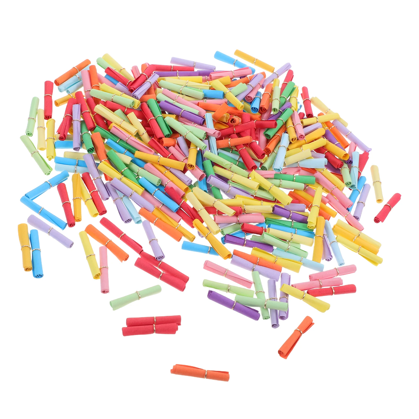 

300Pcs Mini Paper Scrolls Vintage Writable Wish Capsule for Bottles Party Favors Wedding Birthday Anniversary Decor Festive