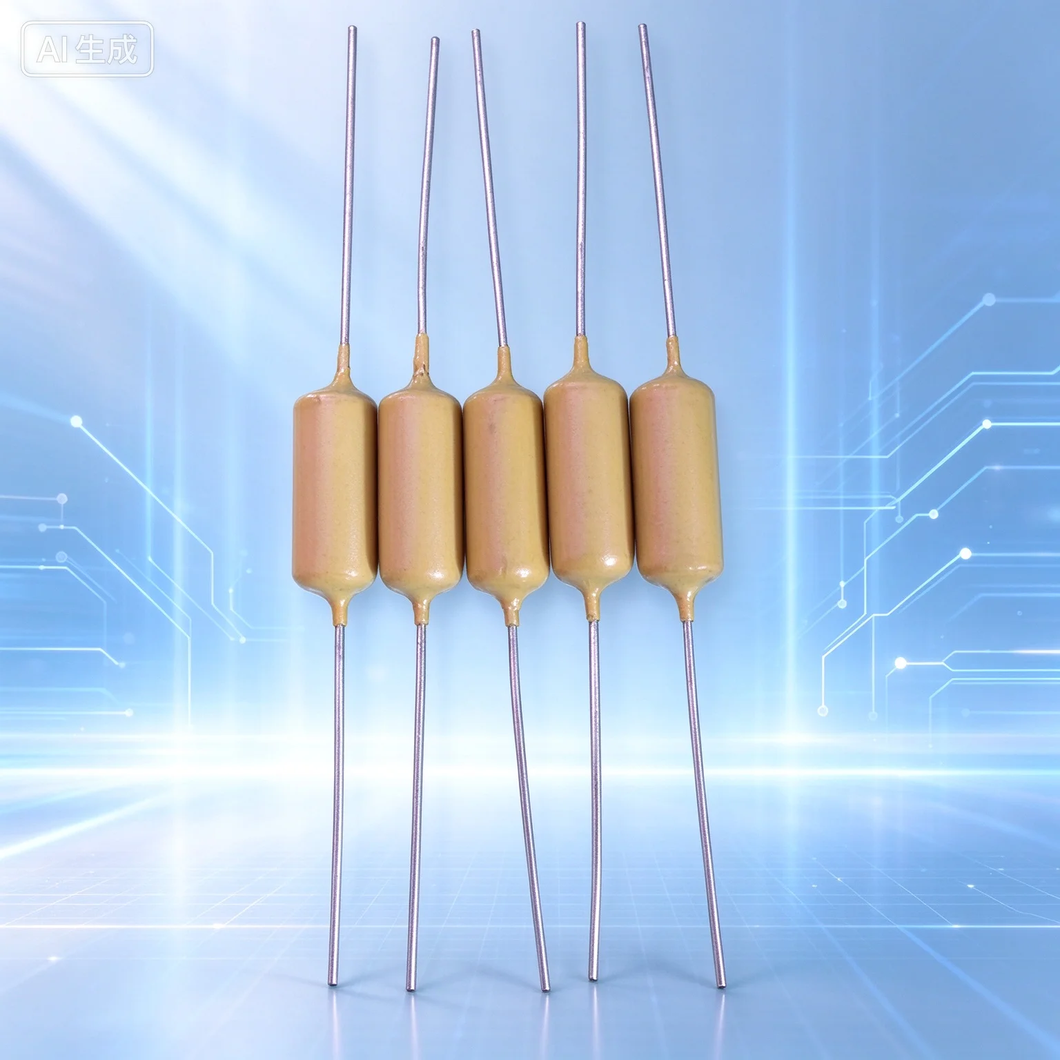 10pcs  Origins for Western USA 0.039UF 160V Axial Coupling Non-polar Capacitor