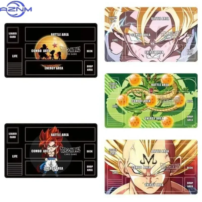 Dragon Ball TCG Playmat Mouse Pad, Rubber Non Slip Gaming Desk Mat, Dragon Ball Card Game Battle Zone HD Print Mouse Pad, Smooth