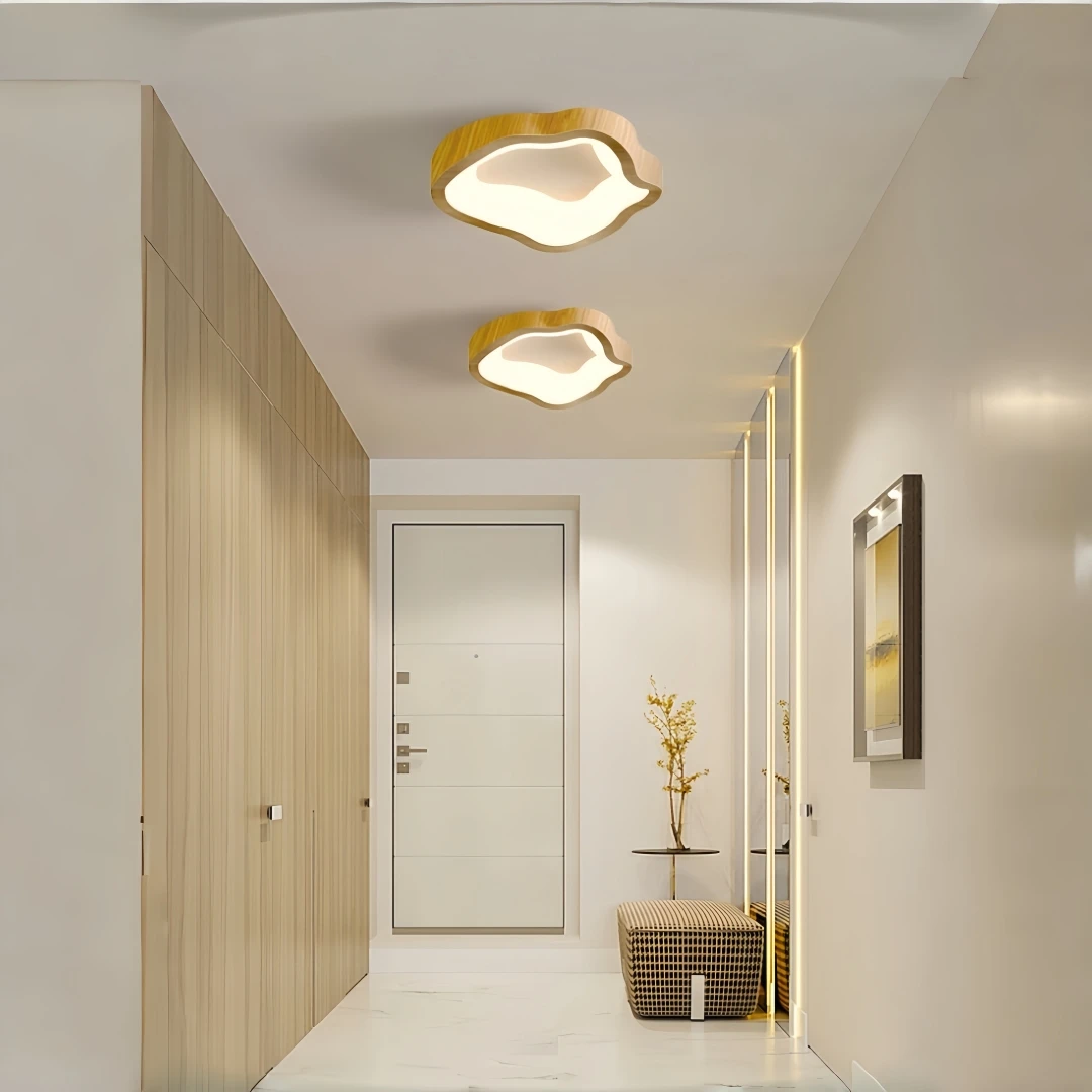 Retro Personalized Aisle Lights Nordic Minimalist LED Ceiling Lights Restaurant Study Room Homestay Villa Artistic Ceiling Lamps