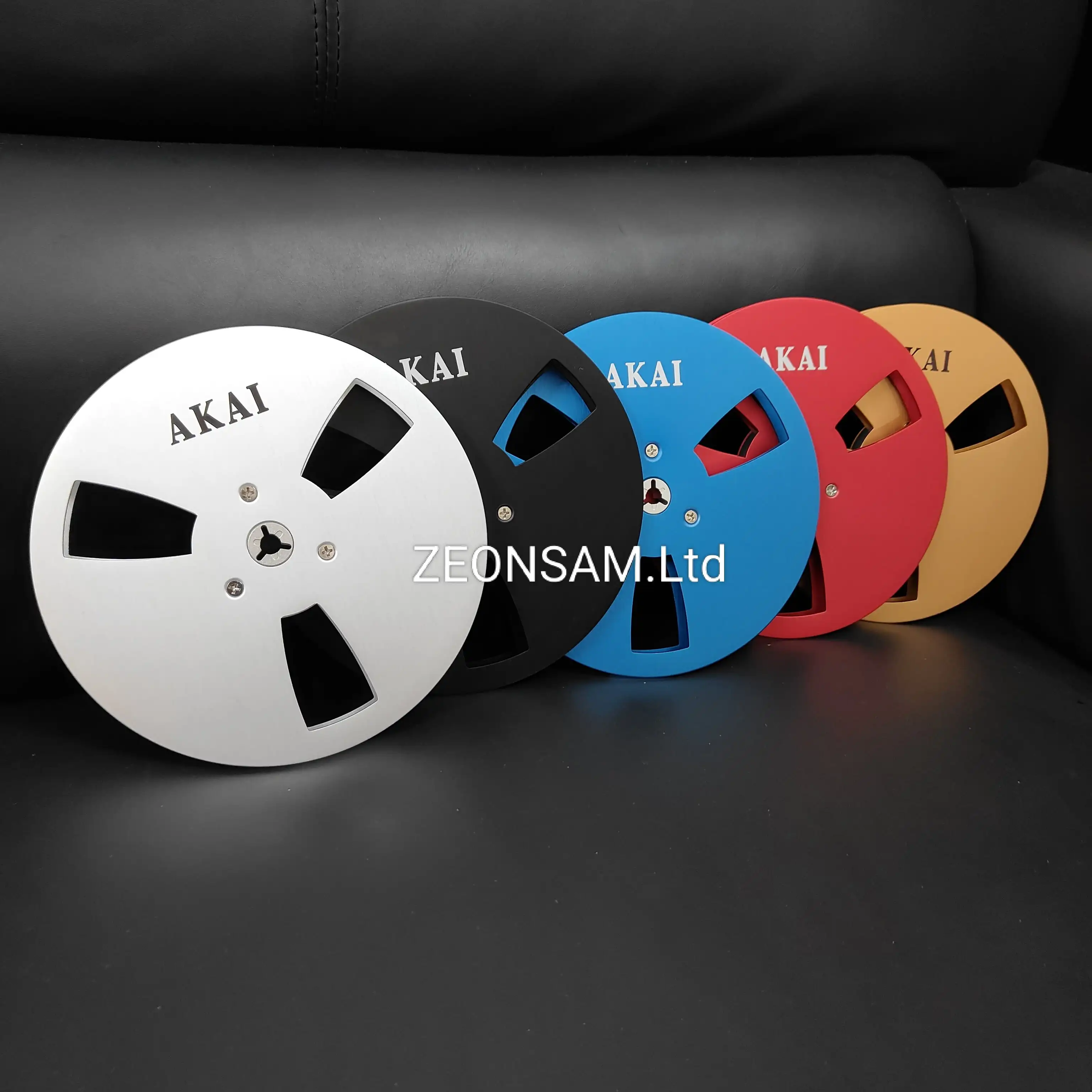 Akai carretel vazio de alumínio de 7 "x 1/4" para gravadores de fita de carretel carretel vazio para studer revox/teac/pioneiro/AKAI
