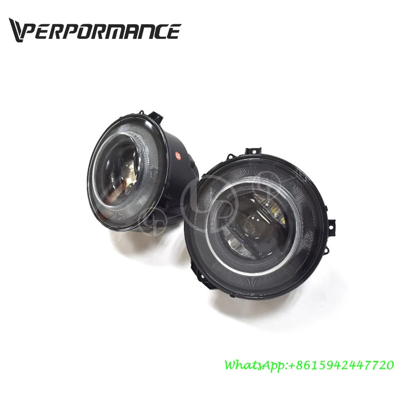 W463 front LED lights for G500 G63 G550 upgrade to 2019 New G design 2008~2018 Year