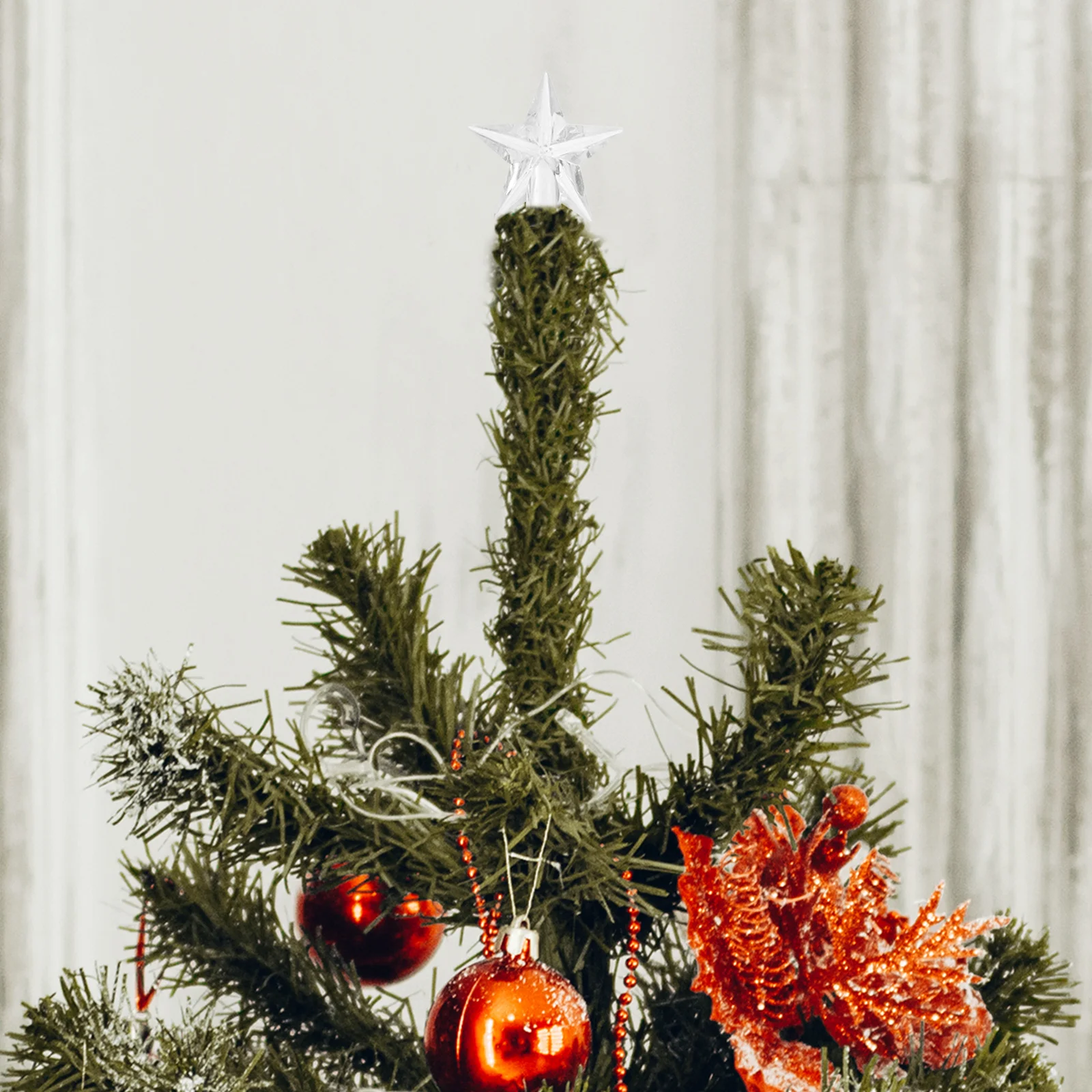 

100Pcs Star Shape String Lamp Cover Plastic Lampshade Light Decoration for Living Room Tearoom Study Room String Lamp Cover