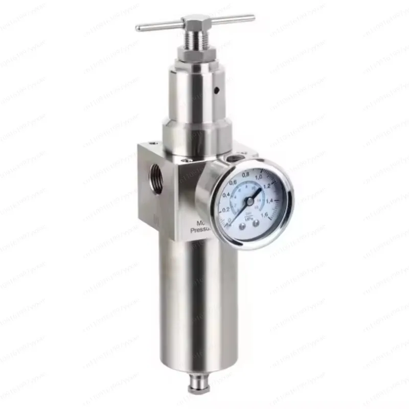 316L stainless steel SFR200 pneumatic filter pressure reducing valve 100bar high pressure