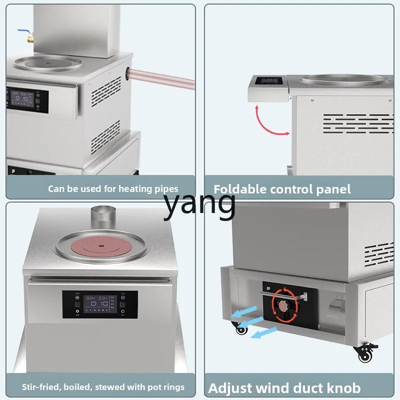 LTT Stainless Steel Intelligent Air Heating Furnace Household Boiler Indoor