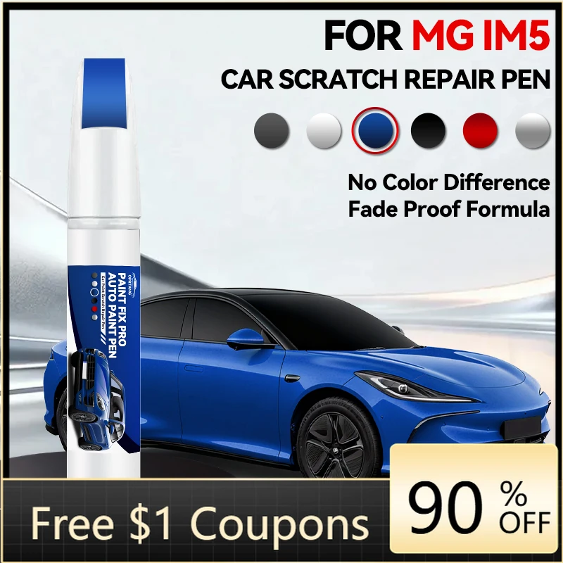 

Автомобильные аксессуары для MG IM5 1996-2026: Карандаш для ремонта лакокрасочного покрытия, средство для удаления царапин, DIY-аксессуары для авто, черный, белый, синий