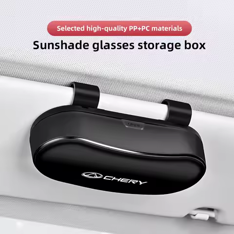 Fashion Multi Functional Glasses Storage Box For Chery Tiggo 7 Pro 8 4 5 3 2 T11 5X Amulet Fora QQ IQ Fulwin Arrizo 5