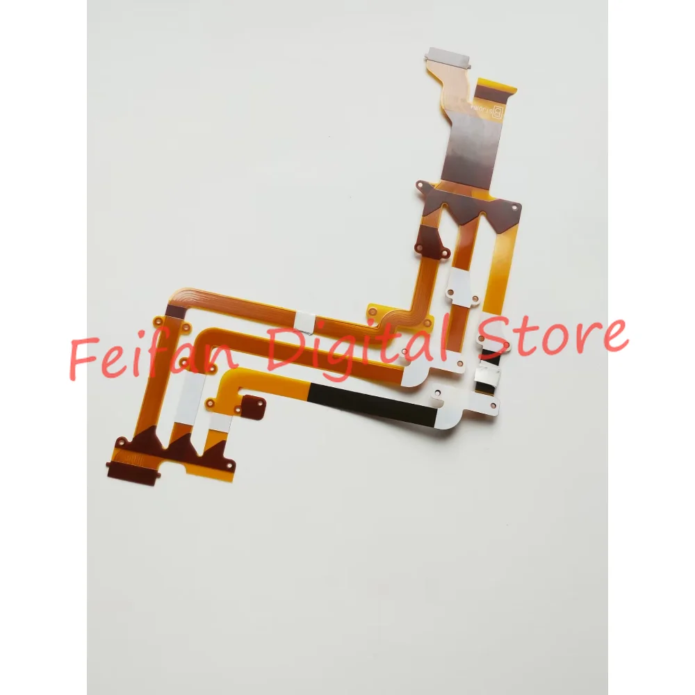 New V380 LCD Flex Hinge Flexible FPC For Panasonic HC-V380 Display Cable  Camcorder Digital Camera Repair Part