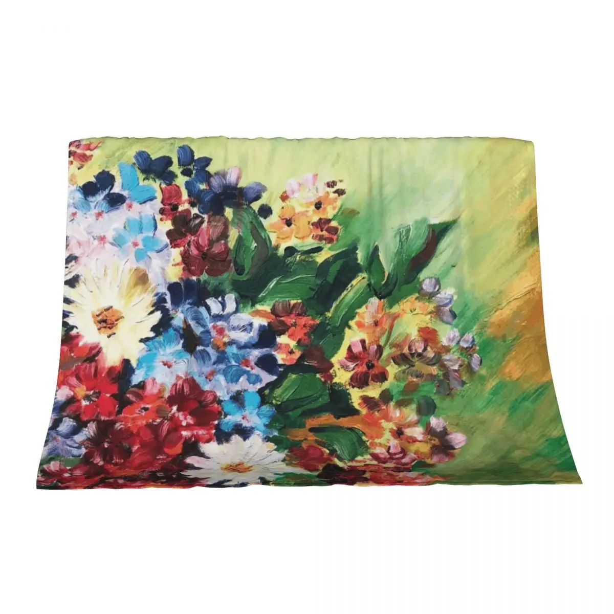 

More flowers from my youth Throw Blanket wednesday Large Bed covers Summer Blankets