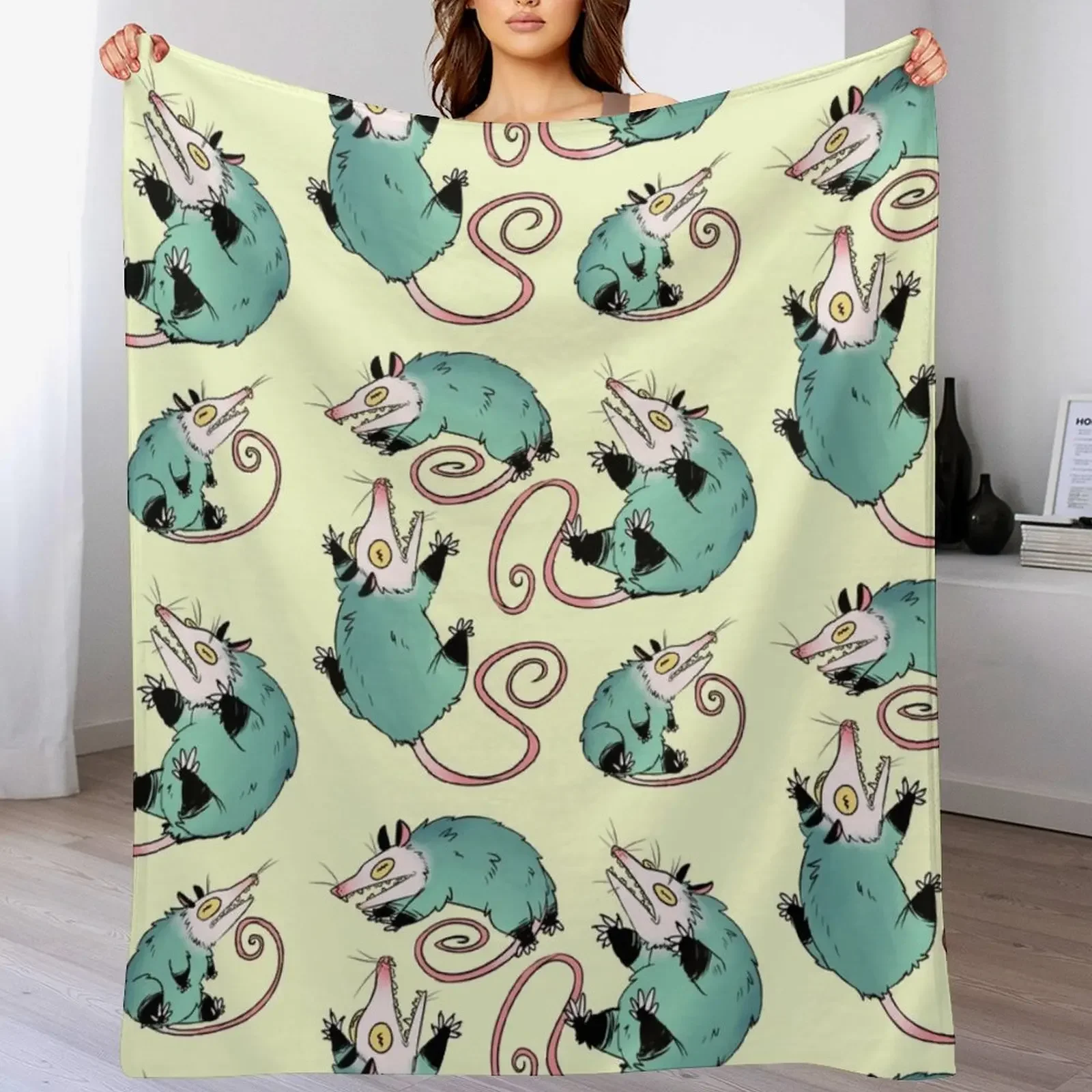 Trash Cats Throw Blanket christmas decoration Blankets For Sofas Sofas Blankets