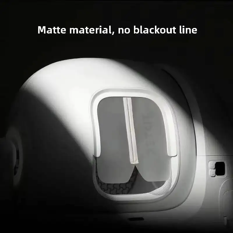 Magnetischer Staubschutzvorhang Kompatibel mit PETKIT Pura Max 2 Automatische Katzentoilette Sandkontrolle Ersatzzubehör – Detail 2