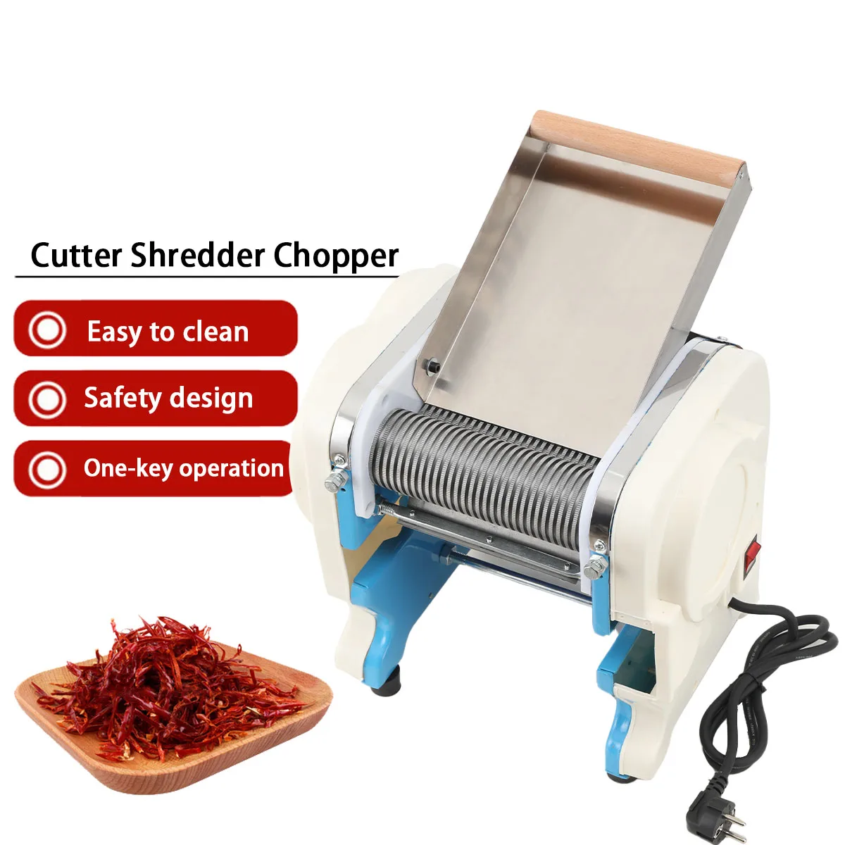 550 W Heimgebrauch Tragbare Elektrische Kelp Blatt Tee Schneiden Slicer Maschine 3mm Elektrische Tabak Cutter Shredder
