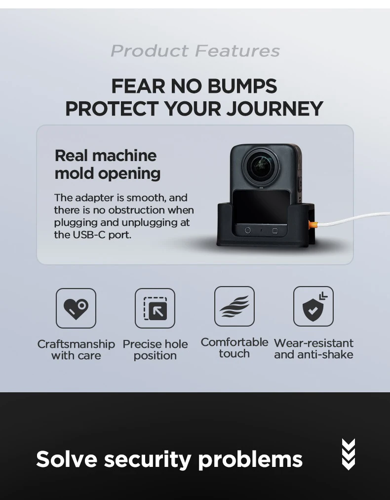 

Non-Slip Desktop Silicone Base for DJI Osmo 360 Camera Desktop Fixed Base Support Upright Holder for DJI Osmo 360 Accessories