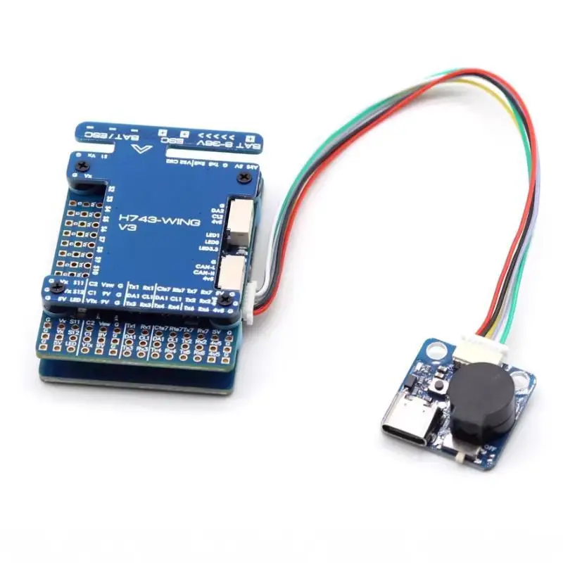 H743 WING V3 Fixed Wing Flight Controller Dual Gyro Support 2-8S Dual Camera FPV Plane Model Replacement Mainboard