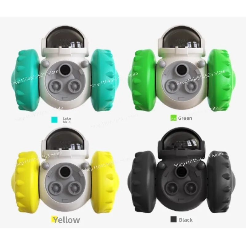 

Interactive 360° Rotating Cat Toy - Durable Food Dispensing Wheel (PE & ABS) for Multiple Cats