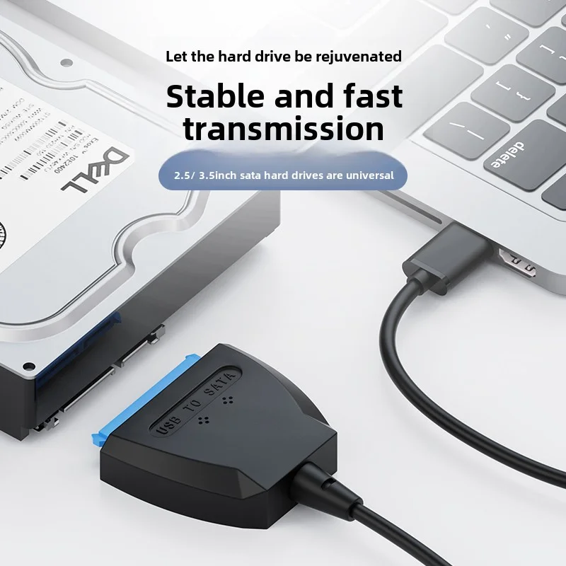 WITCHEE SATA To USB 3.0 Converter Type C To SATA Adapter Cable For 2.5 Inch HDD SSD Hard Drive SATA Up To 6 Gbps USB Cables SATA
