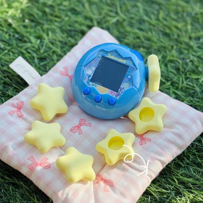 ل Tamagotchi الجنة مقبض ستار الغطاء الواقي الإلكترونية الحيوانات الأليفة الملحقات الملونة لعبة مجسمة الديكور فتاة هدية عيد الميلاد #1