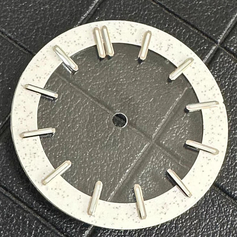 Quadrante dell'orologio da 31,8 mm Pellicola trasparente luminosa verde Cielo stellato adatto al movimento giapponese NH70