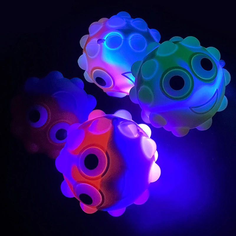 12Pcs Pops Toys 3D Custom Made Relieve Stress Ball Push Bubble Simple Dimple Popit Fidget Toy Anti Stress Child Aldult Gift