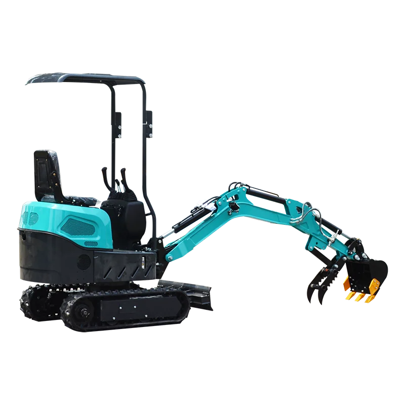 

New tracked small excavator with 1.8 tons mechanical small excavator and bucket for construction