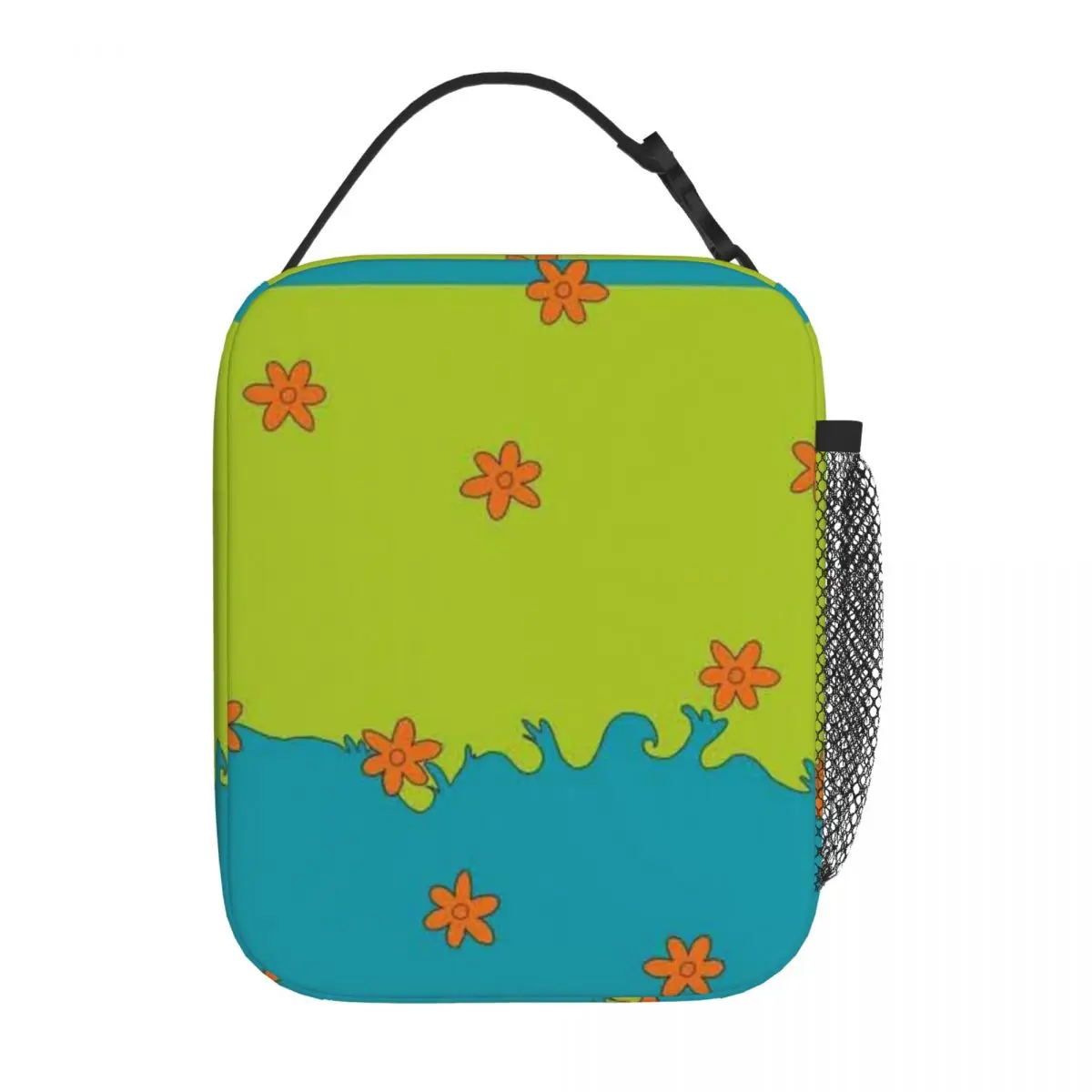 Bestselling Mystery Pattern Casual Meal Prep Bag Short Journey Canvas Lunch Bag