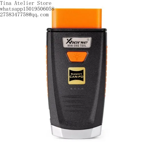 2026 Xhorse Mini Tool V2 XDMO20 Newly Supports CANFD Protocol / LED Light / 8A IMMO Box All Key Lost