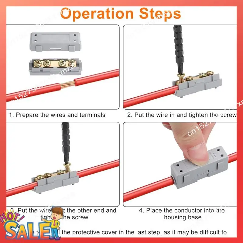 ABCL 10PCS Wire Connector Nut Kit, Quick Wiring Connection Terminal, Splicing Quick Wiring Connection Terminal