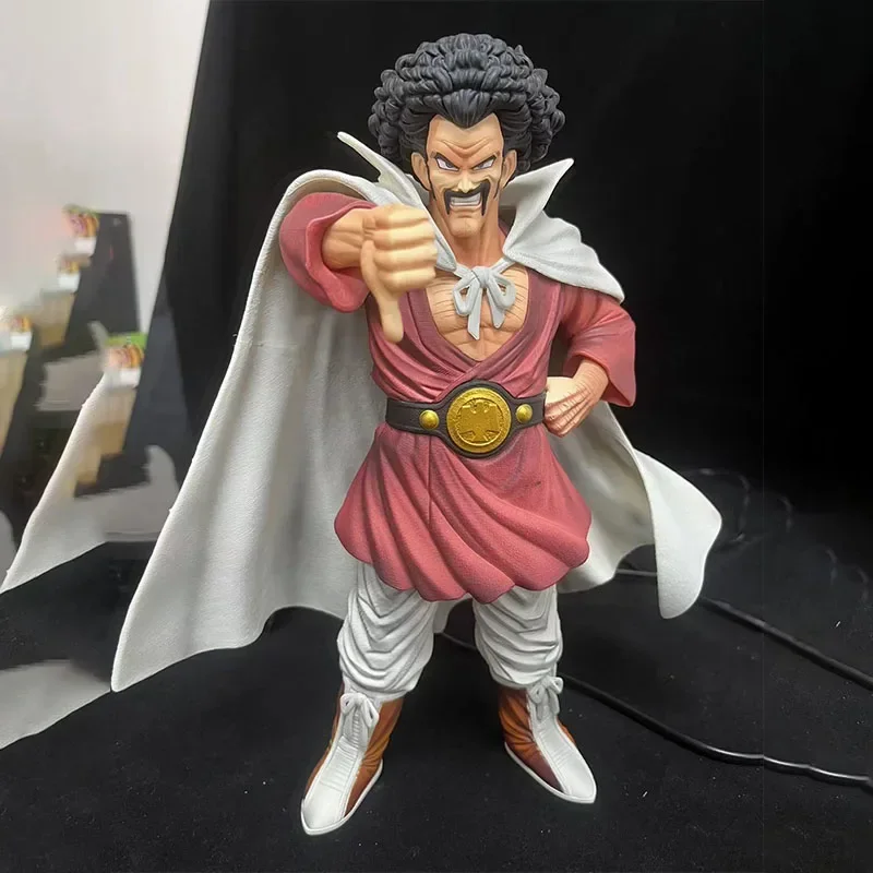 

30cm Anime Dragon Ball Figure Mister Satan Hercule Pvc Action Figurine Gk Statue Room Collection Model Toys For Children Gifts