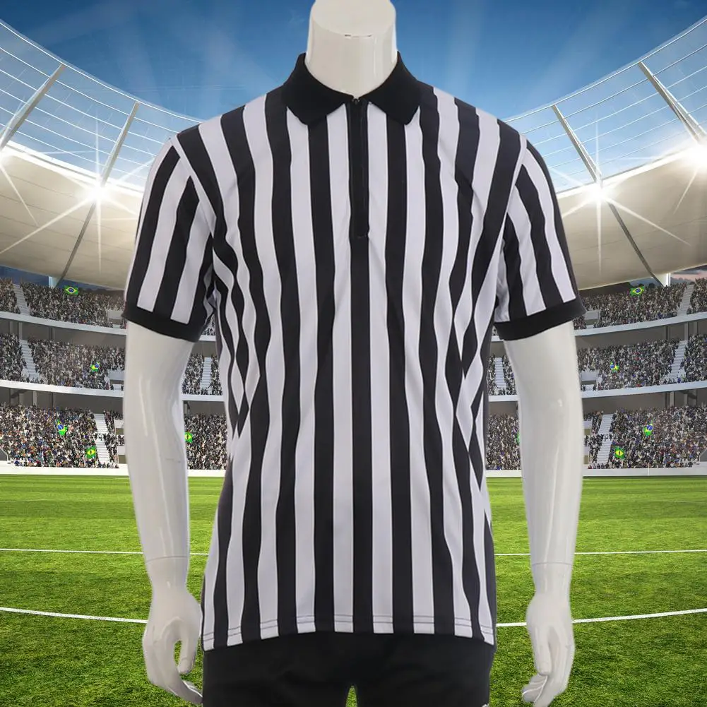 Referee Shirt Wrestling Volleyball Court Uniform Sportswear Soccer Jersey Set Basketball Football Referee Court Uniform T-shirt