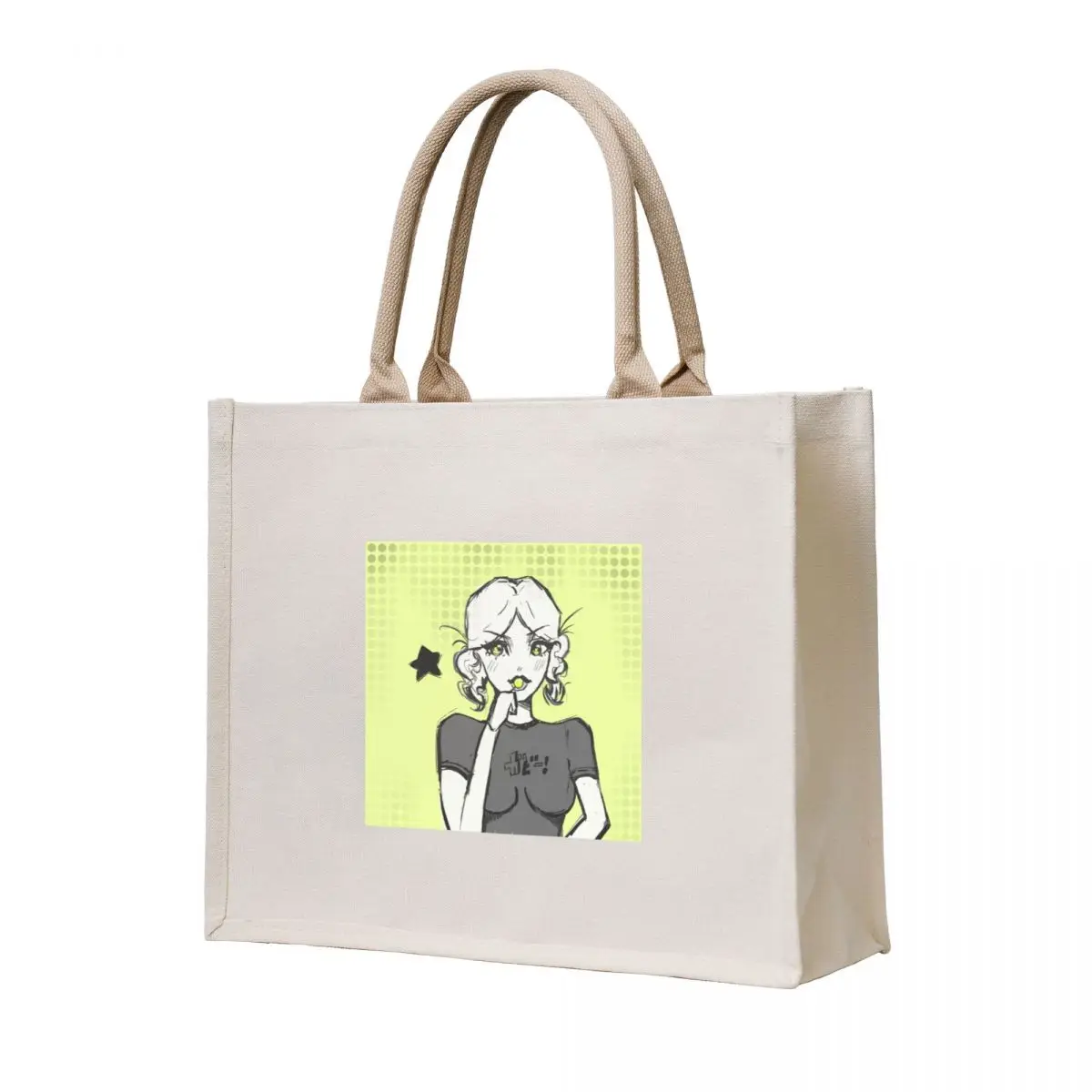 

Neon kimi Tote Bag Portable shopping bag Canvas bag for women female
