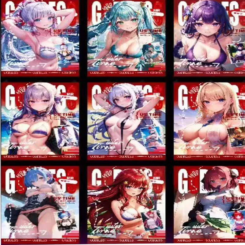 Goddess Story Cards Booster Box para meninas, Anime Private Board, Jogos de festa, Brinquedos de mesa, Bonito
