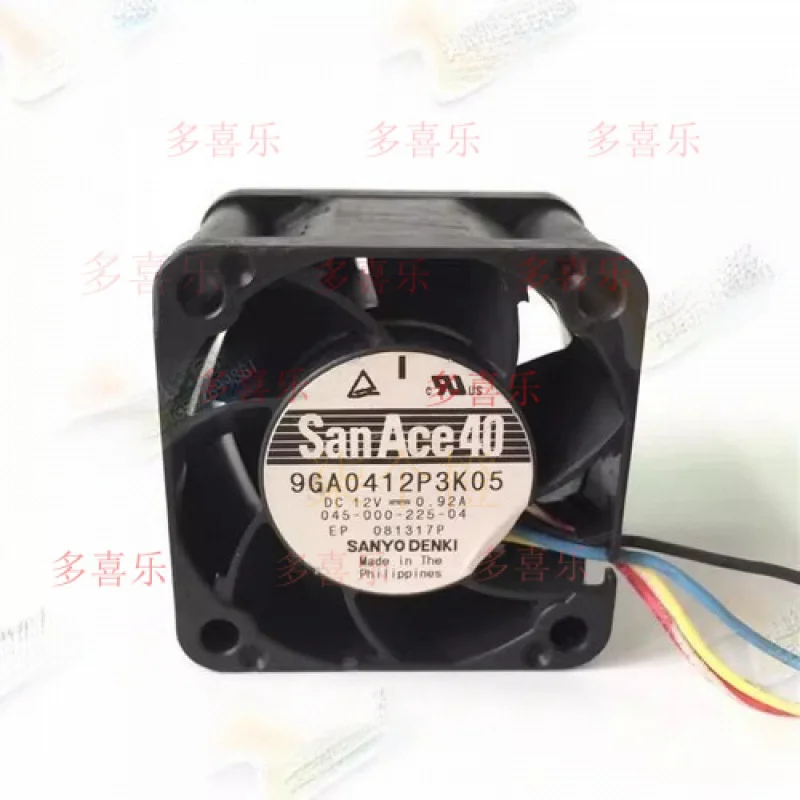 

EE для Sanyo 9GA0412P3K05 4028 DC12V 0,92A 4CM 19800 об/мин сильный серверный вентилятор