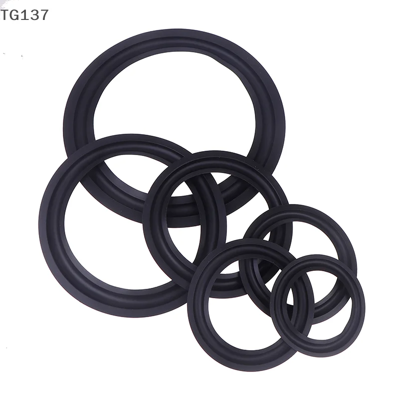 1Pc Speaker Suspension Surround 4 5 6.5 8 10 INCH Rubber Repair Folding Ring Full Range Woofer Speaker Replacements - view 5