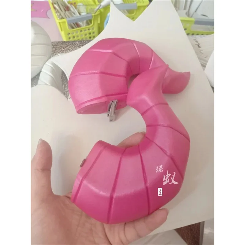 2025 aaa RIMU Pink Dragon Horns Head Headwear Cosplay Props Accessories Hair Clip Halloween Christmas view 4