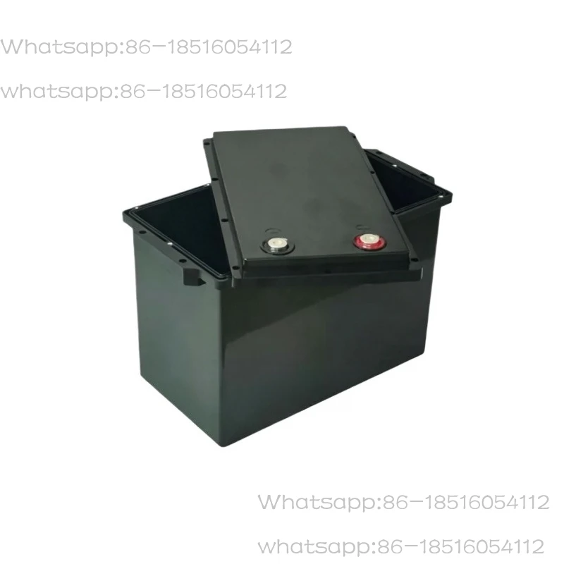 New Detachable 12V180AH Screw Model, Detachable Lithium Battery Shell Waterproof ABS Plastic Shell