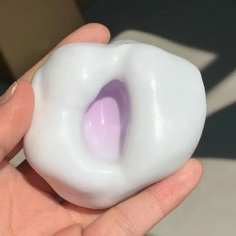 NEU Formbarer Vakuum-Squishy-Sandball Trauben-Stressball Stressabbau Lärmball Desktop-Quetschspielzeug Beruhigendes Spielzeug Geburtstagsgeschenk – Detail 12