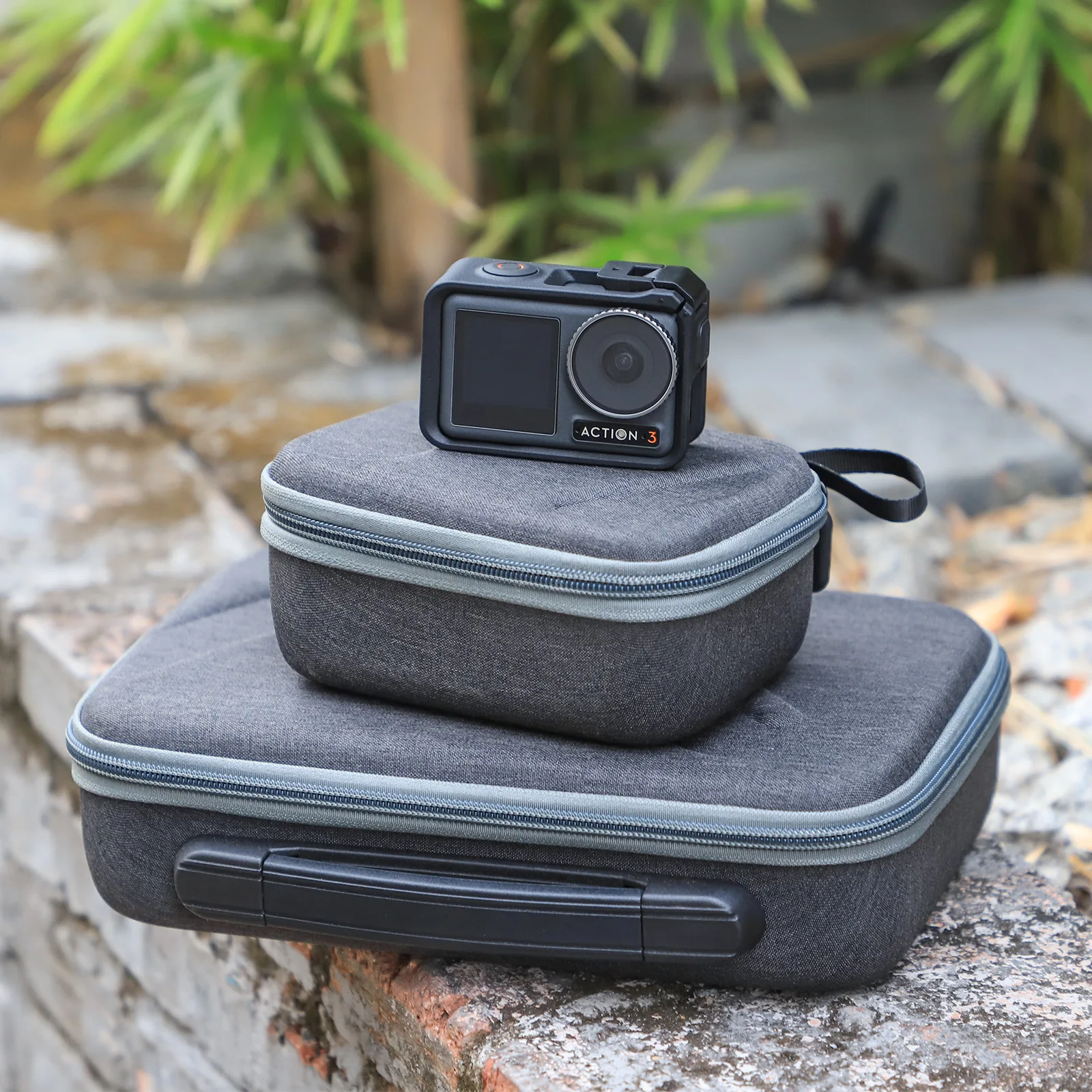 For DJI Osmo Action 3/4/5 Pro Storage Bag Standard Storage Box Sports Camera Portable Box for DJI Action 5 Pro Handbag Access