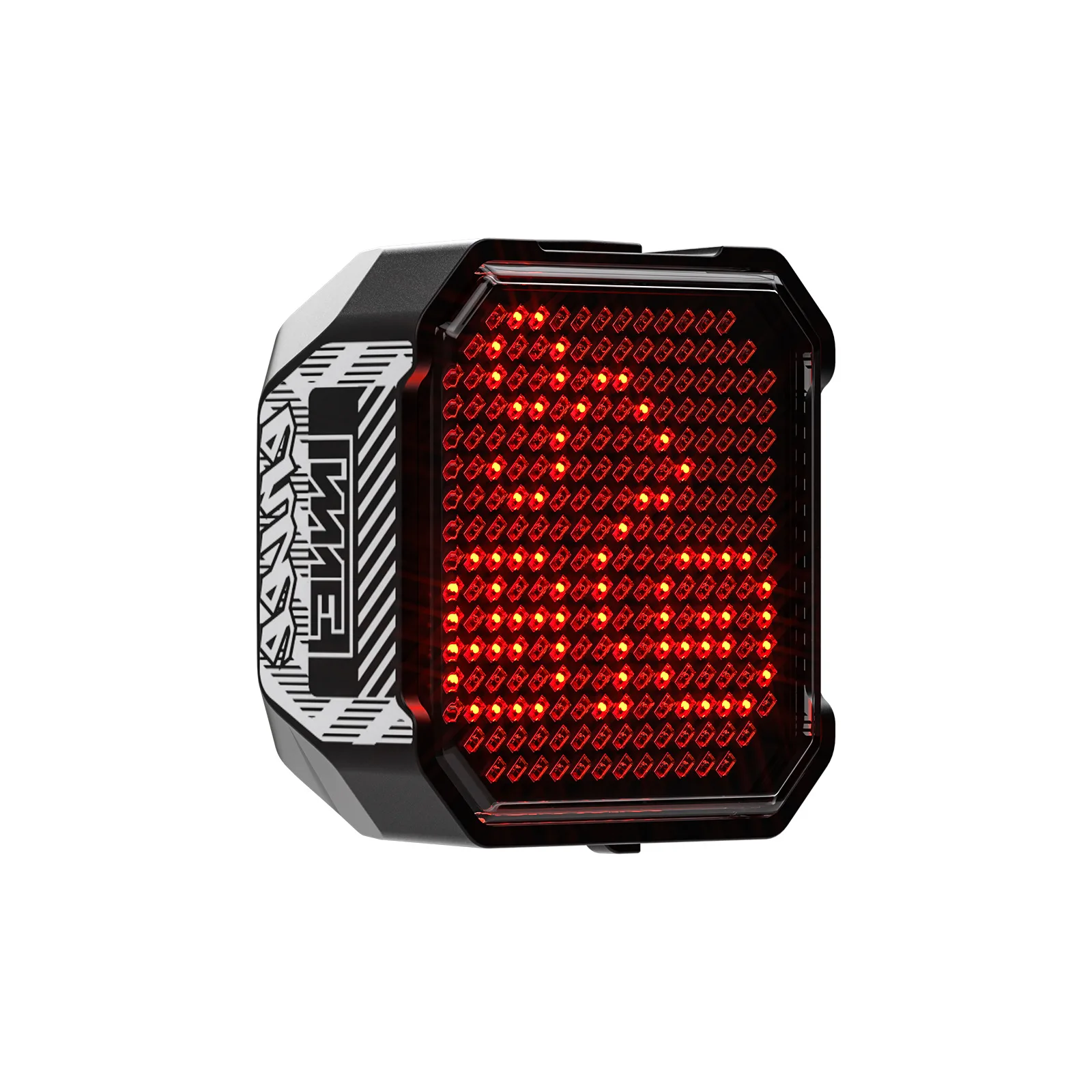 Bicycle expression creative tail light mountain road bike highlight intelligent brake sensing