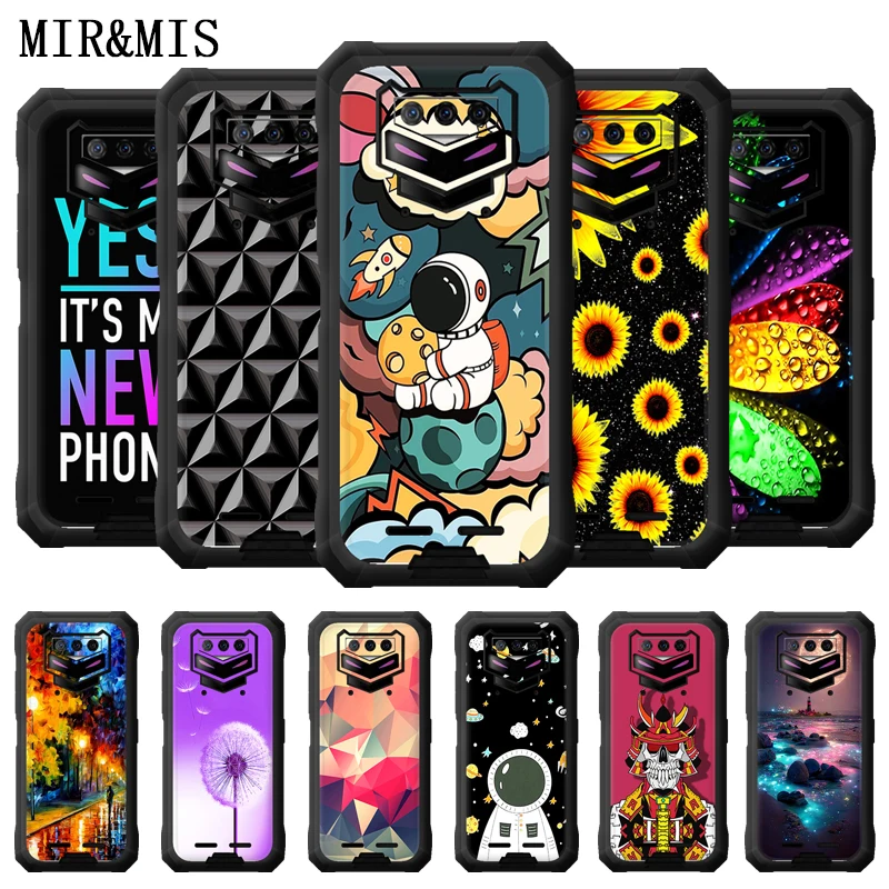 For Doogee S89 S89 Pro Case Painted Pattern Soft Silicone TPU Cartoon Case For Doogee S89 Pro Fashion Phone Cover