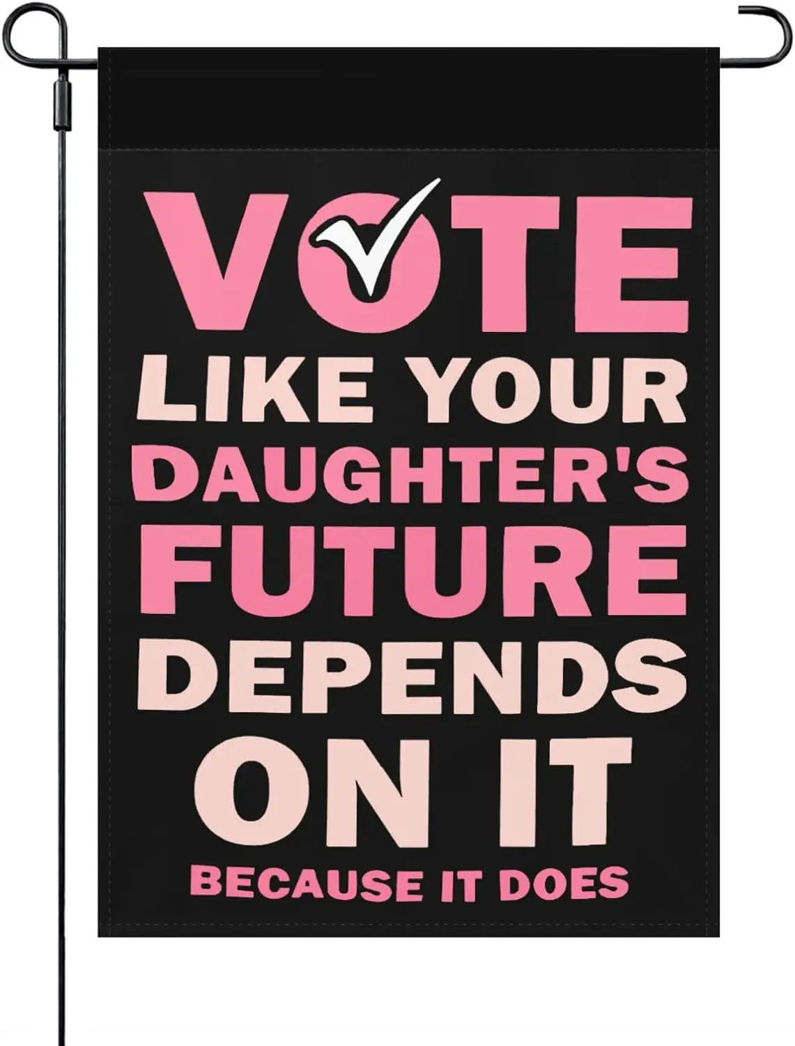 Vote Like Your Daughters Rights Depend On It Outdoor Flag One Size Double Sided Art Funny Garden Flags Double Sided Lighthouse O