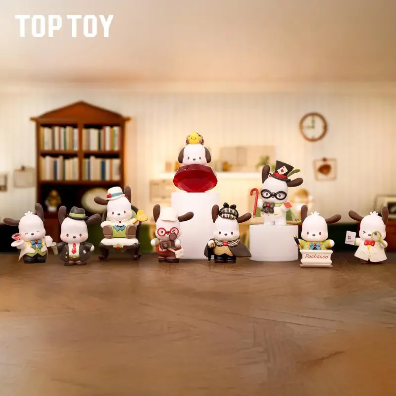 

TOPTOY Pachacco Diamond Detective Series Blind Box Mystery Box Toys Kawaii Ornaments Figurines Home Decor Desktop Model Dolls