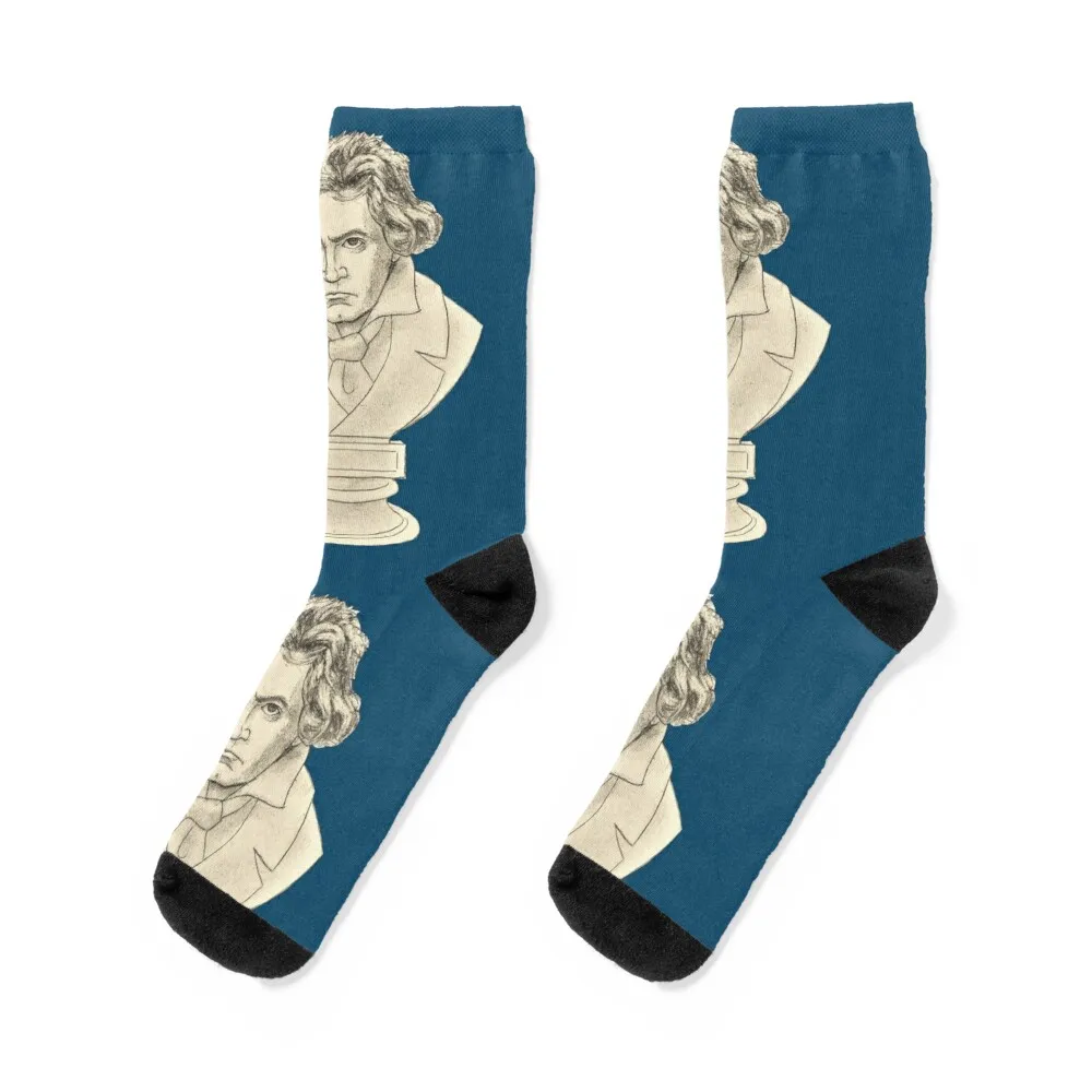 

Beethoven Socks christmas gifts cool FASHION with print Socks Man Women's