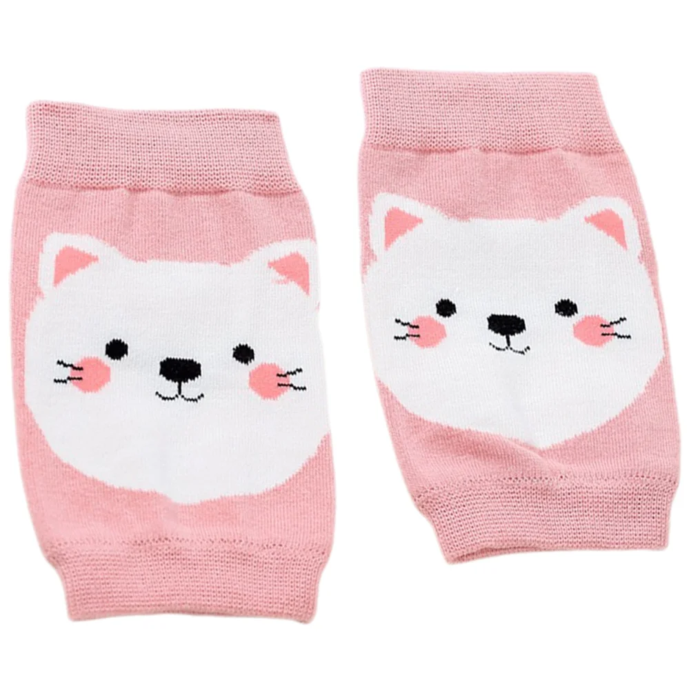 1Pair Baby Crawling Knee Pads Cotton Protective Toddler Pads Comfortable Soft Skin Friendly Crawling Protectors for Infants
