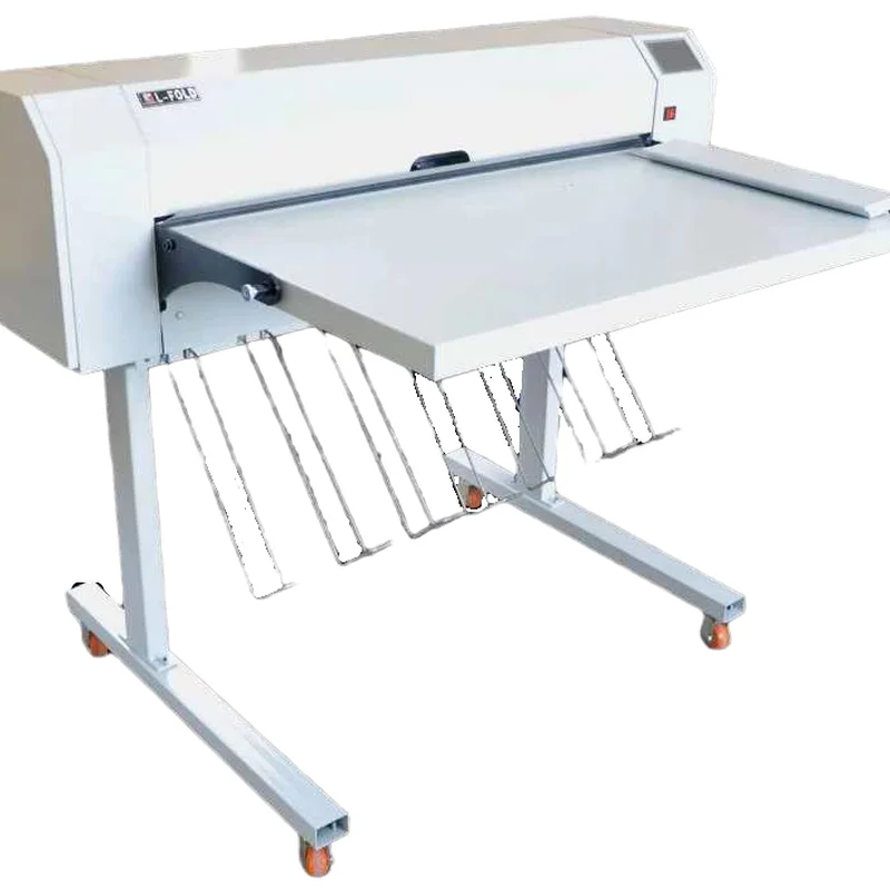 Industrial Big Format Engineering Drawing Folding Machine for Paper