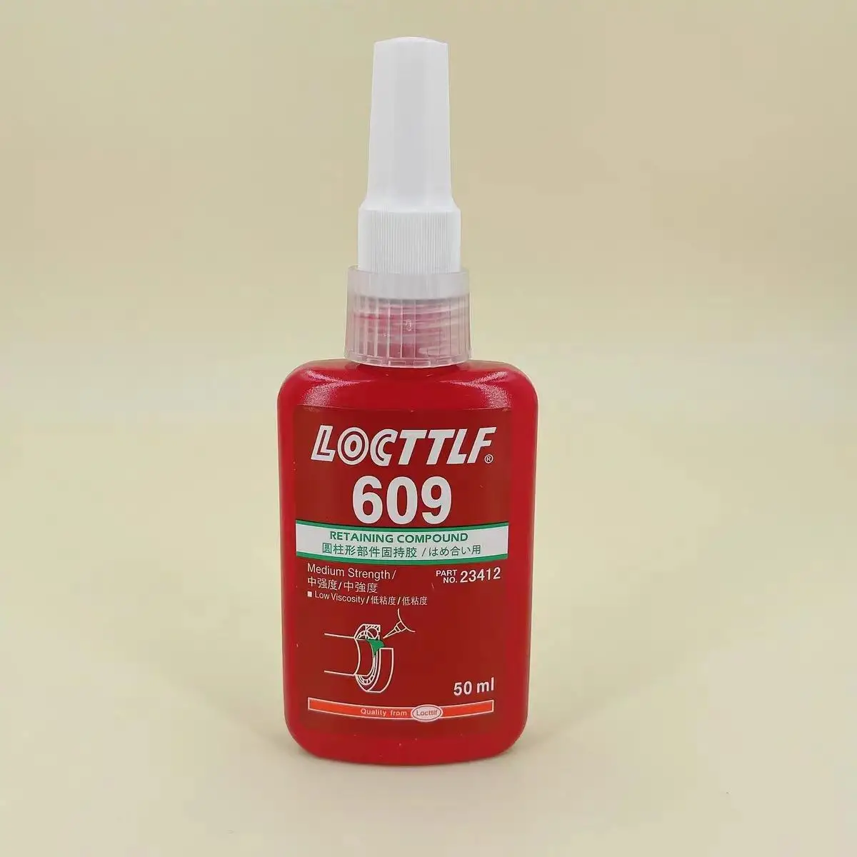 Thread Locker 609 Thread Locking Agent Nuts Bolts Locker 50ml Lock Tight Seal