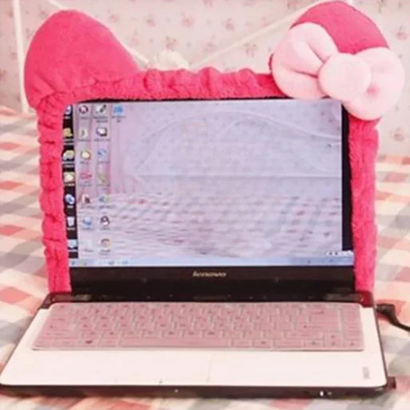 Cute Dust-proof Computer Surrounding Notebook Monitor Decorative Cover Protective Cover