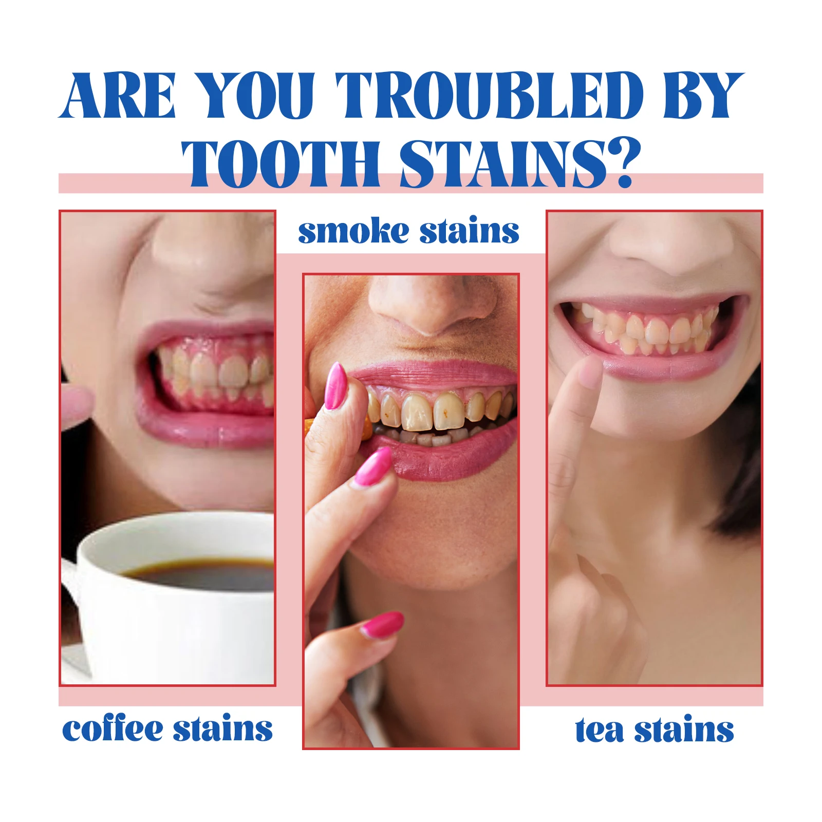 Probiotic Whitening Toothpaste Oral Care Tooth Deep Cleaning Removes Tea Coffee Stains Fresh Breath Teeth Brightening Dental Gum Care For Adults Daily Use